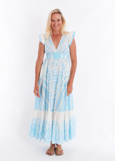 Henning Dress - Papyrus Sky