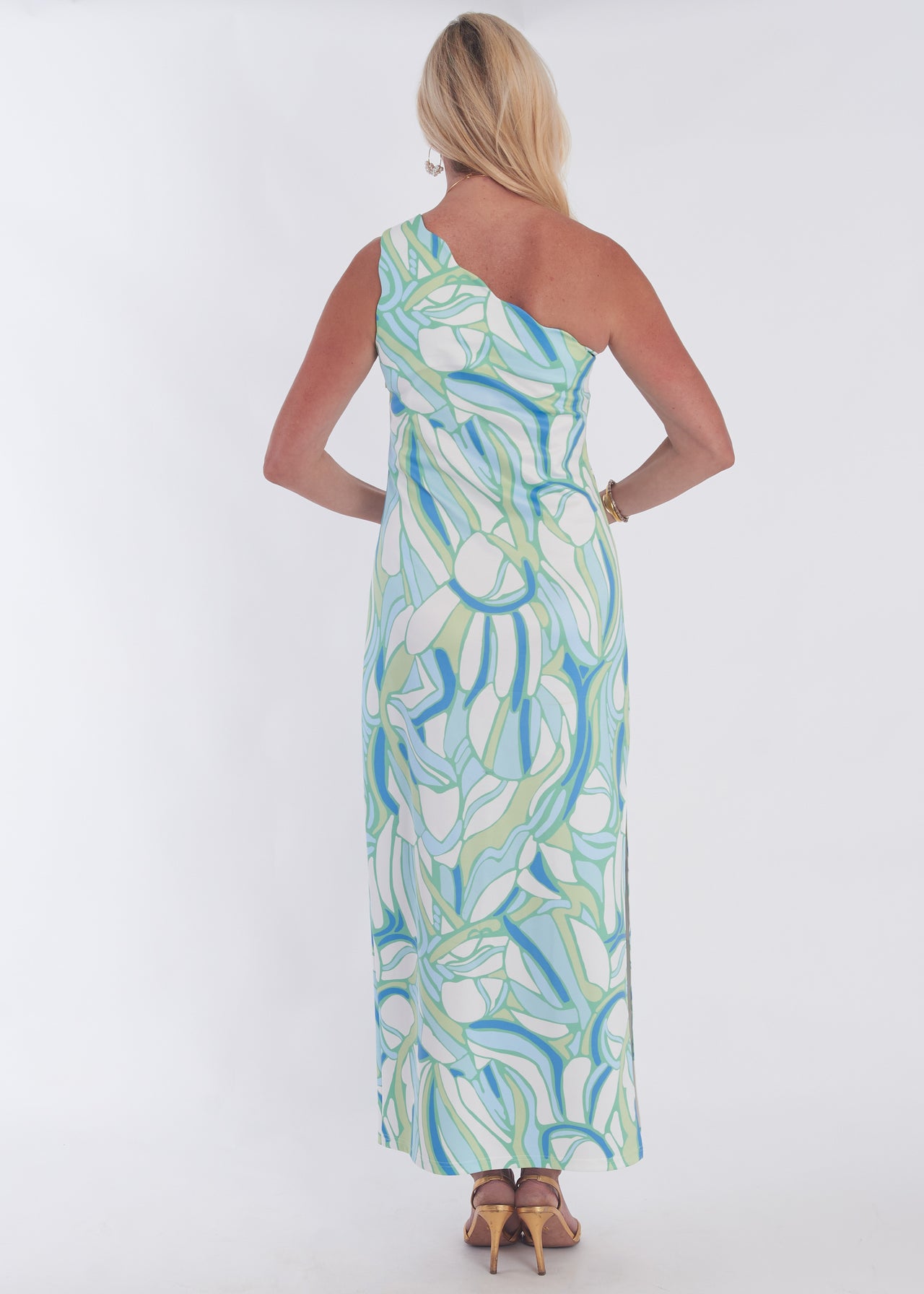 Mallorca Dress (Long) - Mambo Sea Mist