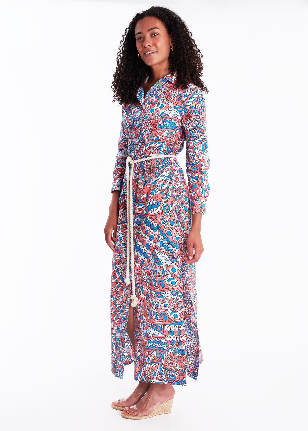 Monteith Caftan - Falcon Cotton Candy