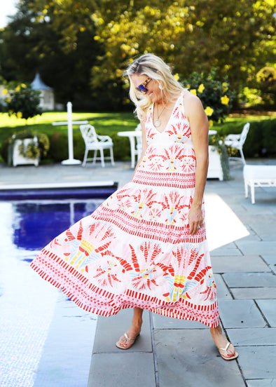 Catarina Dress - Papyrus Punch