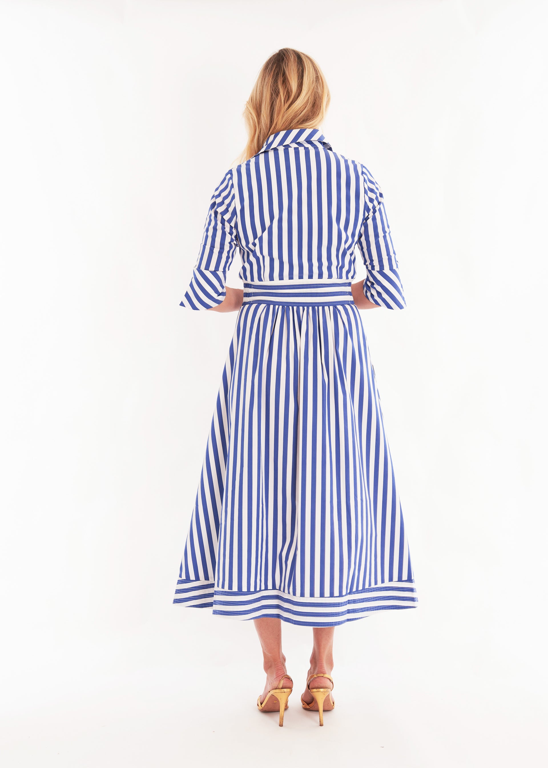 club monaco striped dress Striped Sweater Maxi