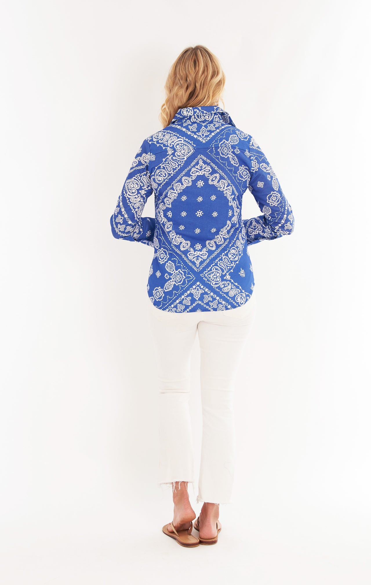 Tenley Shirt - Bandana Navy