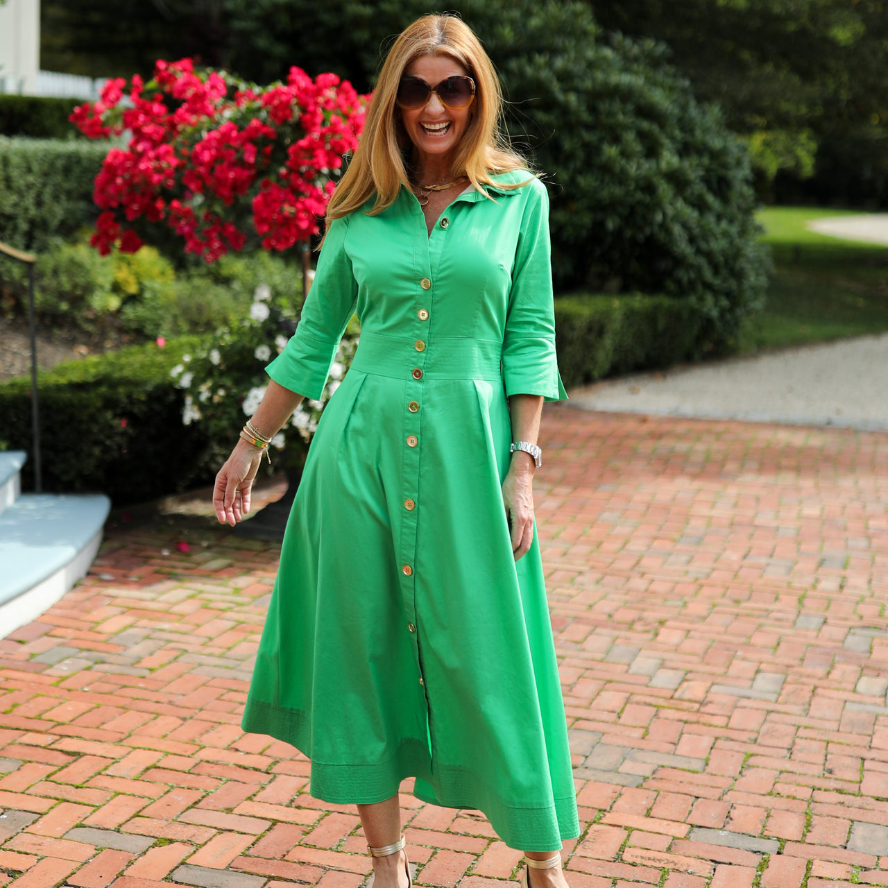 Monaco Dress - Green