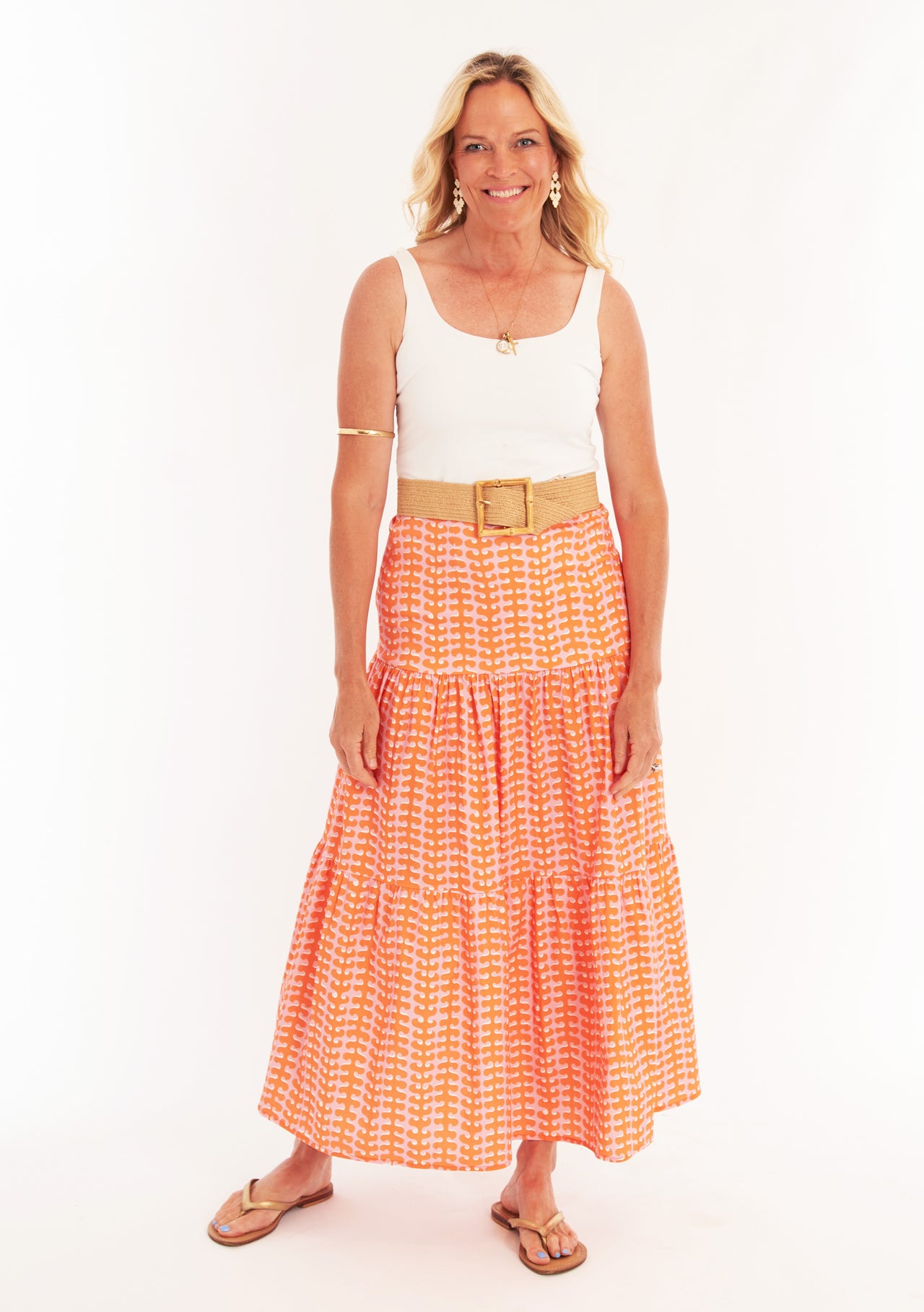 Samana Skirt - Birch Guava