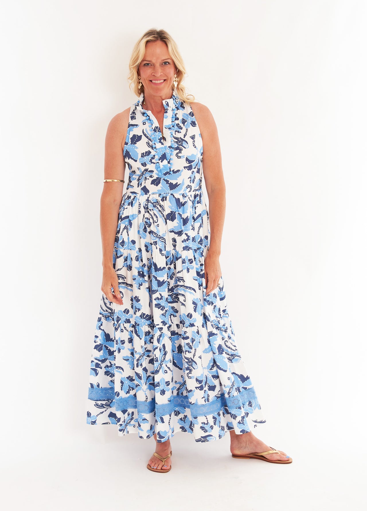 Birdie Dress - Lingren Ocean Breeze