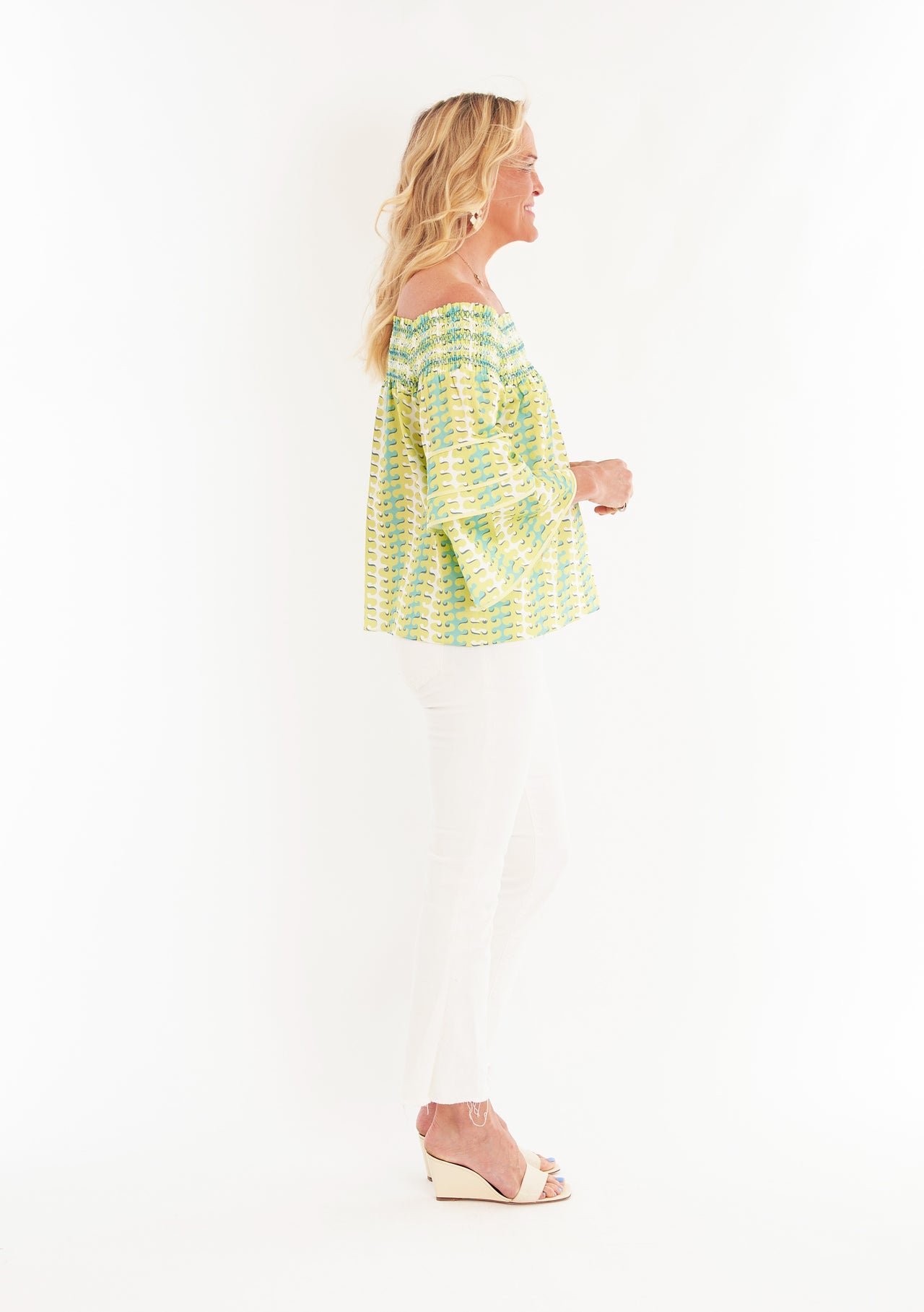 Santorini Top - Birch Limeade