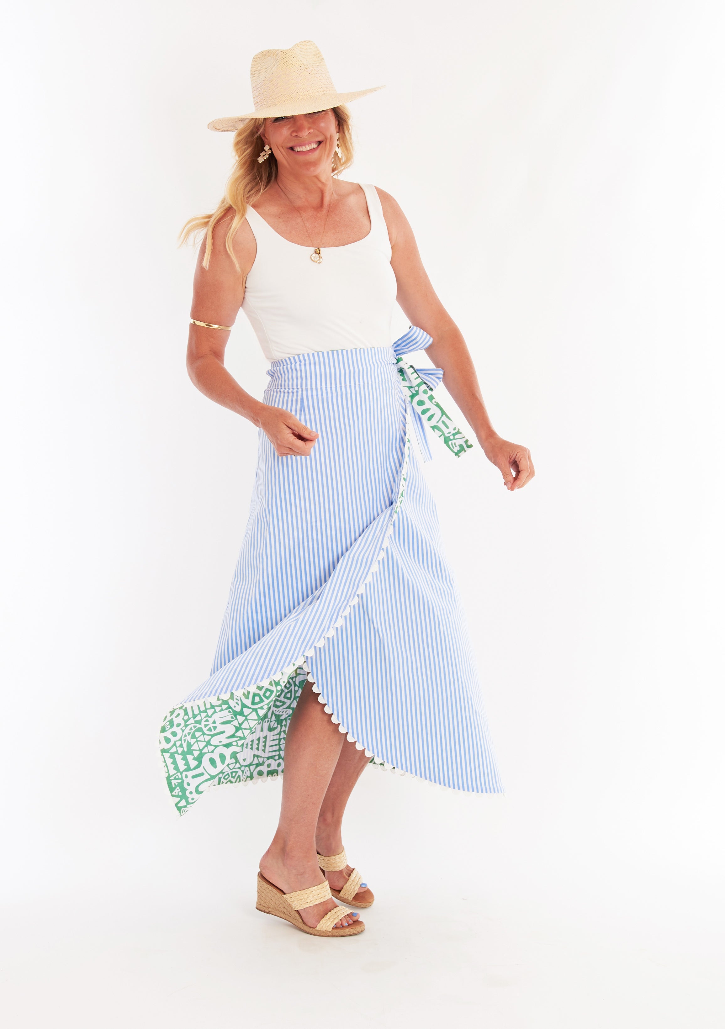 Terrenas Skirt - Menagerie Verde