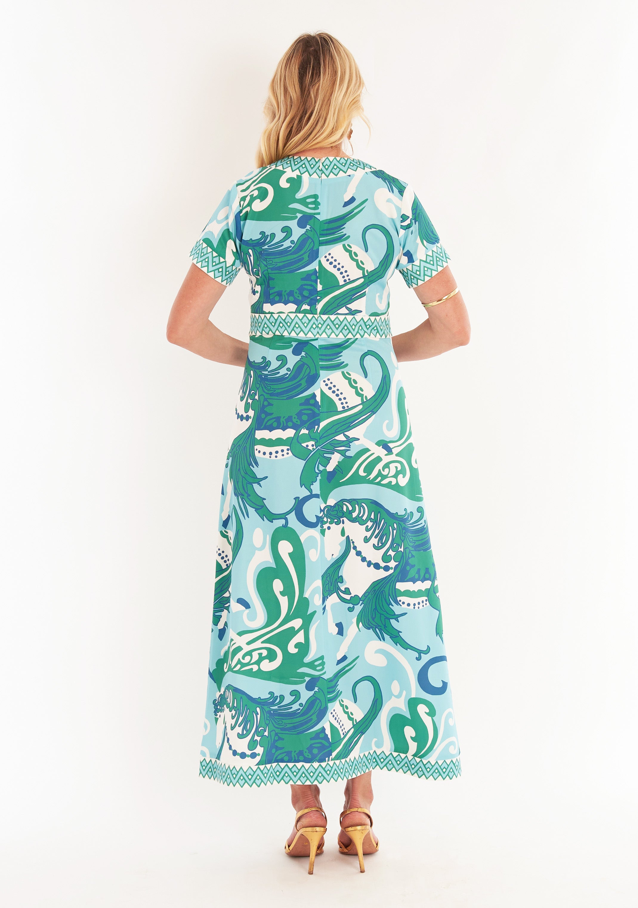 Leland Dress - Nouveau Robbins Egg