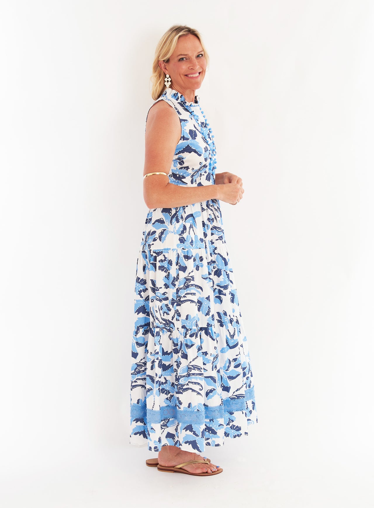 Birdie Dress - Lingren Ocean Breeze