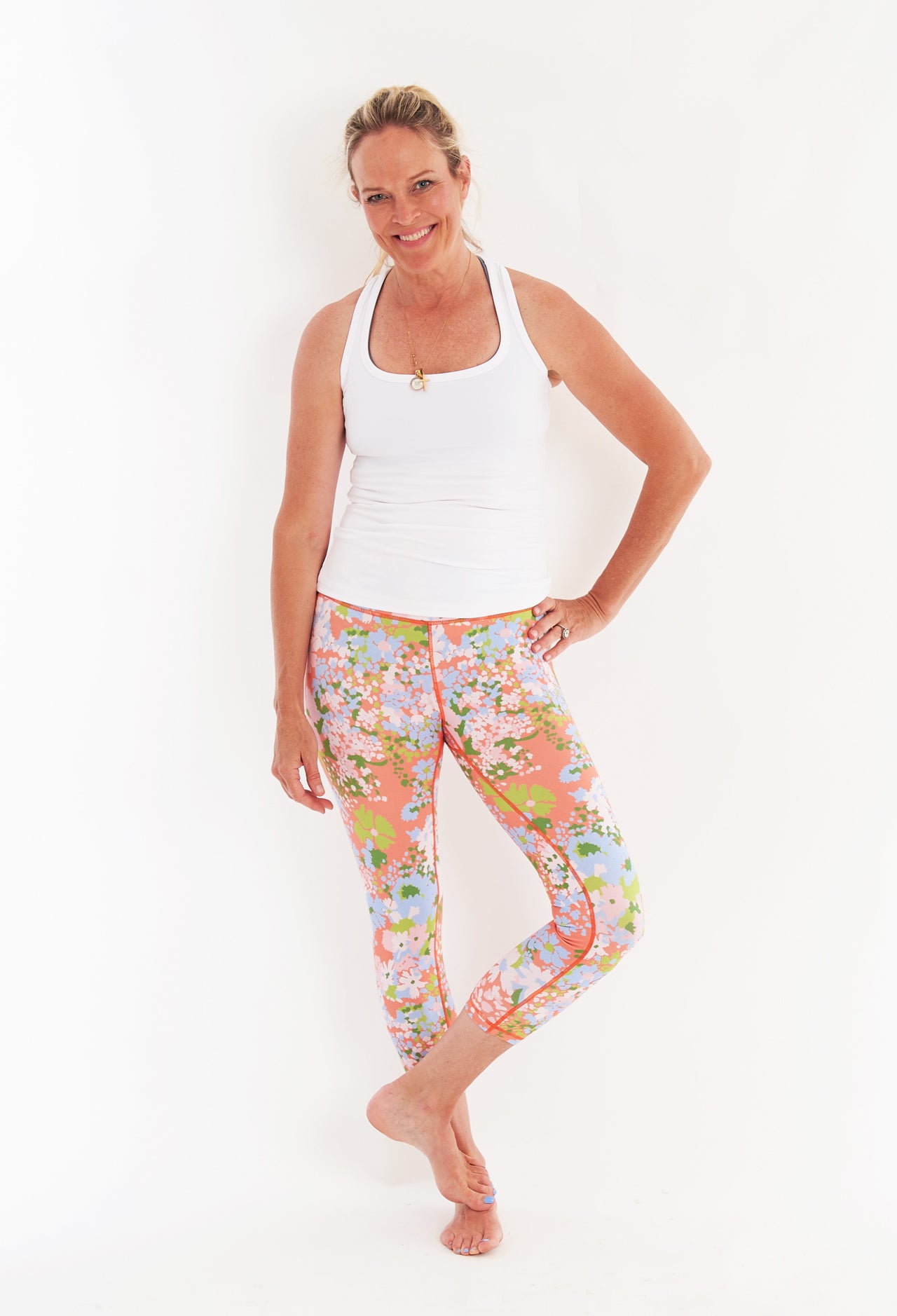 Lotus Legging - Poppy Guava