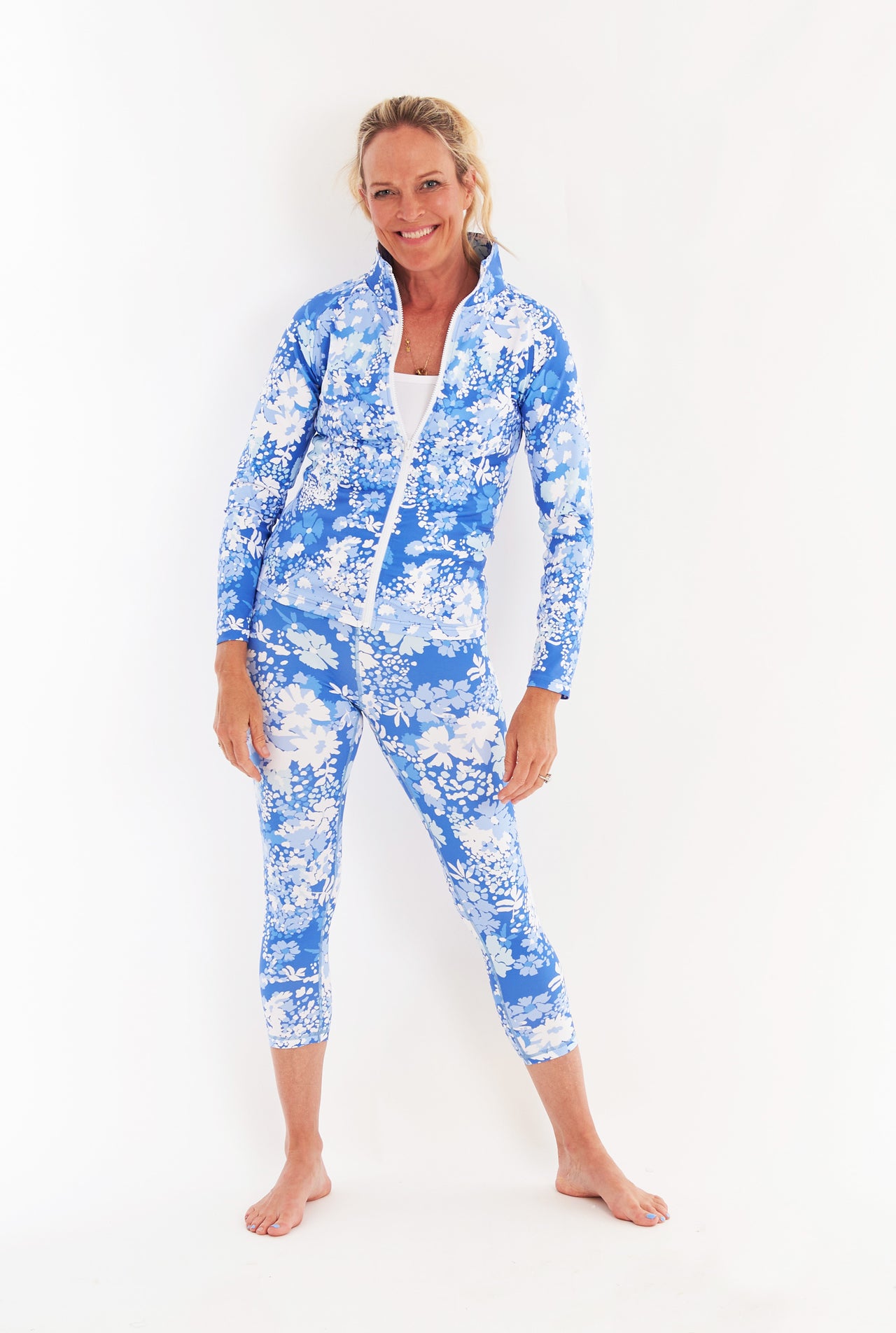 Lagoon Full Zip - Poppy Lapis