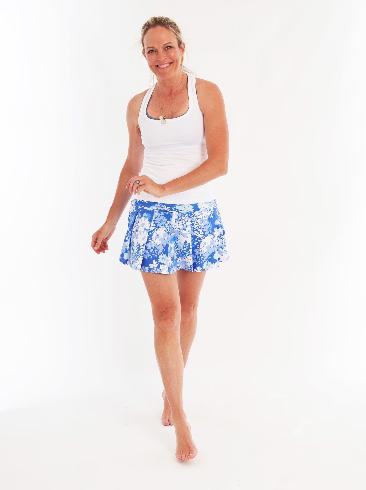 Topsy Skirt - Poppy Lapis