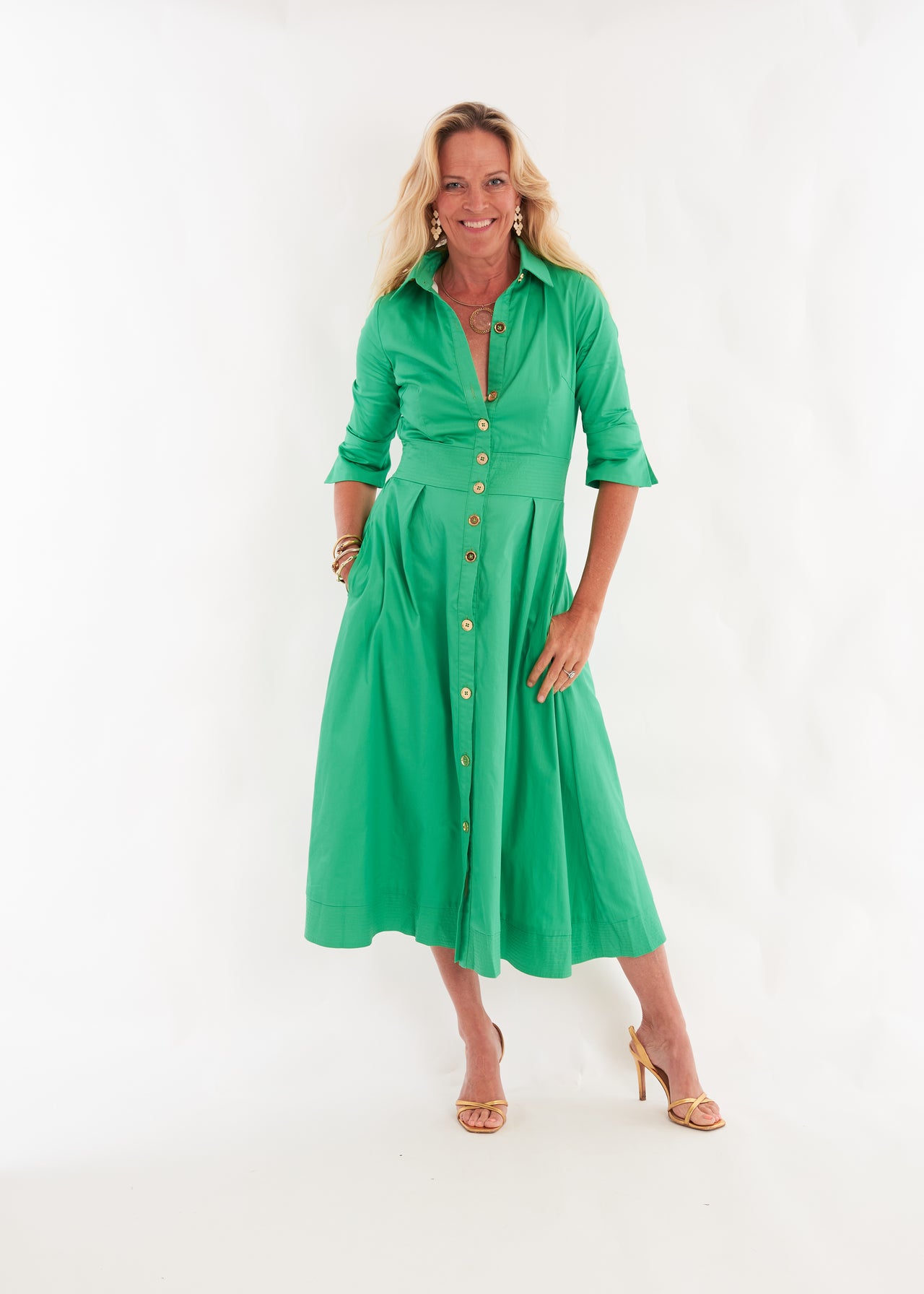 Monaco Dress - Green