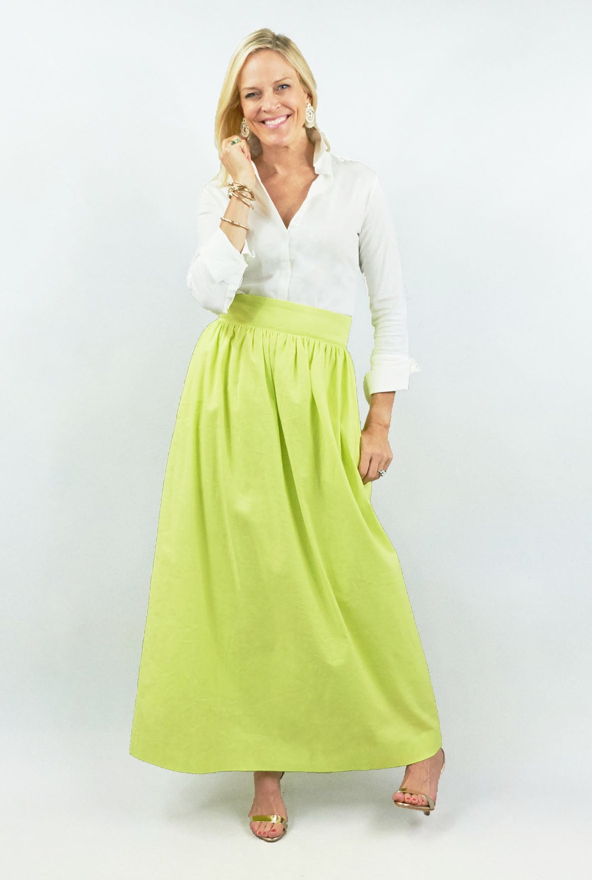 Diddle Ball Skirt - Citron