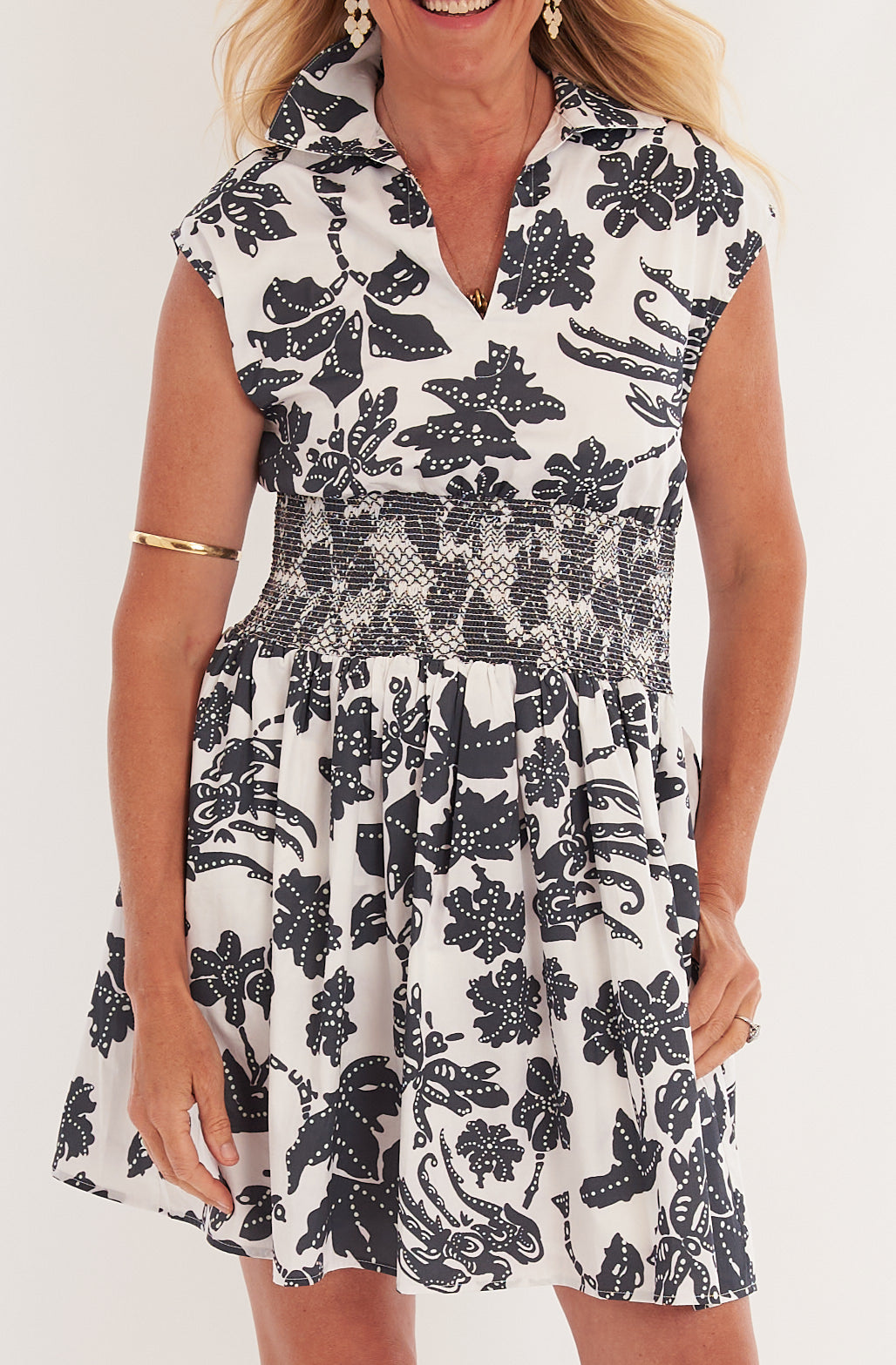 Bayberry Dress - Lingren Midnight SAMPLE