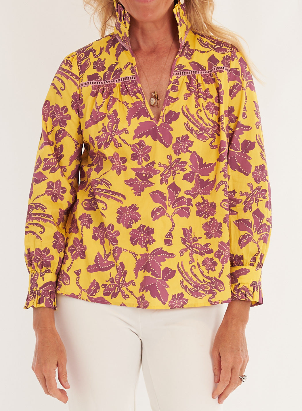 Aspen Blouse - Lingren Sunset SAMPLE