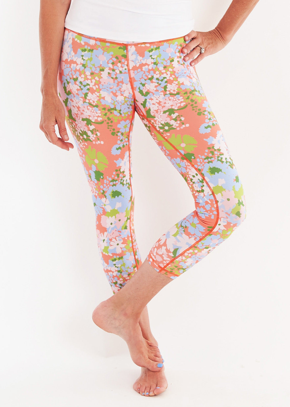 Lotus Legging - Poppy Guava