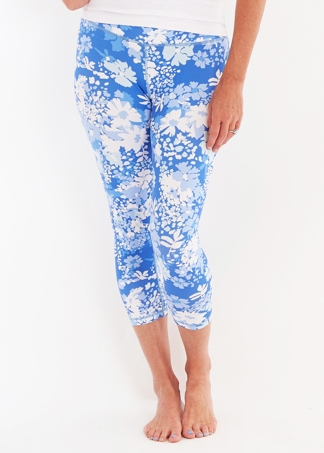 Lotus Legging - Poppy Lapis