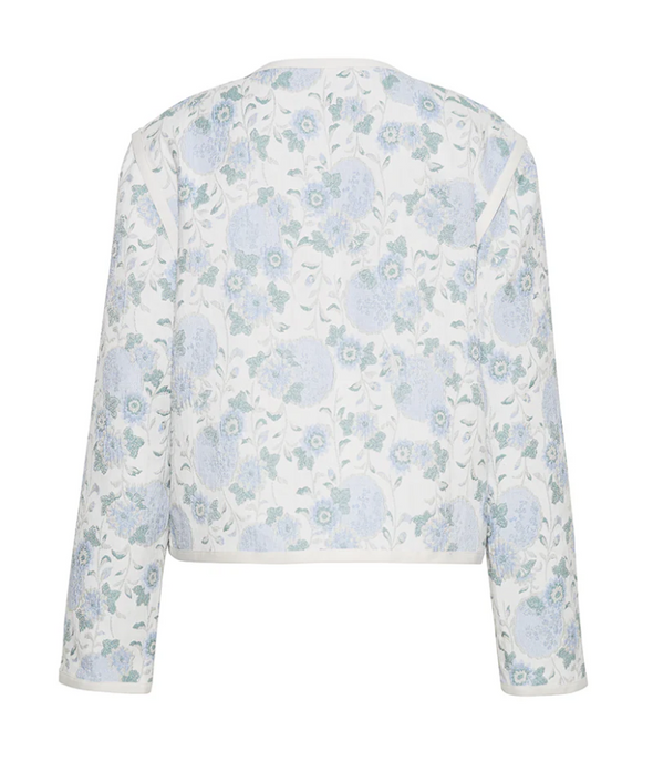Burgess Iris Floral Embroidered Jacket