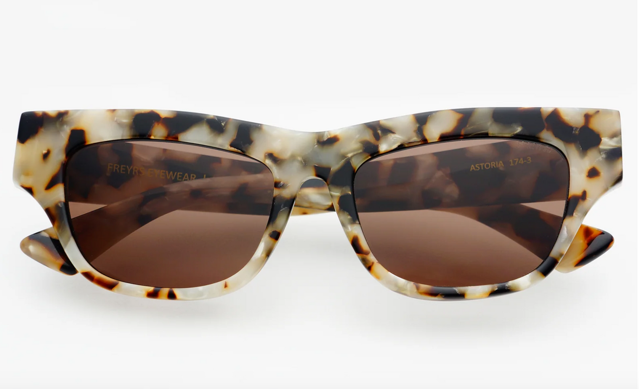 FREYRS Astoria Sunglasses- Brown Pearl