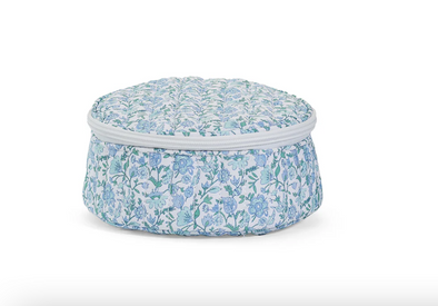 TRVL QUILTED JEWEL ROUND - HAMPTONS FLORAL