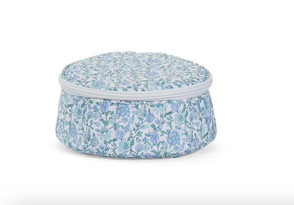 TRVL QUILTED JEWEL ROUND - HAMPTONS FLORAL