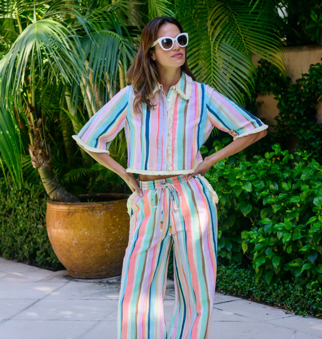 Elizabeth James Blake Top in Sherbert