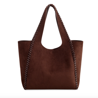 Shiraleah Suede Piper Tote