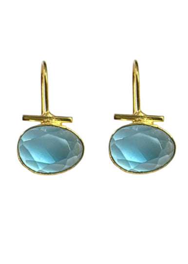 Julie Ryan Branson earring - Topaz
