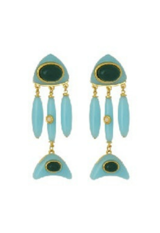 Nadia Gimenes Fish Earrings