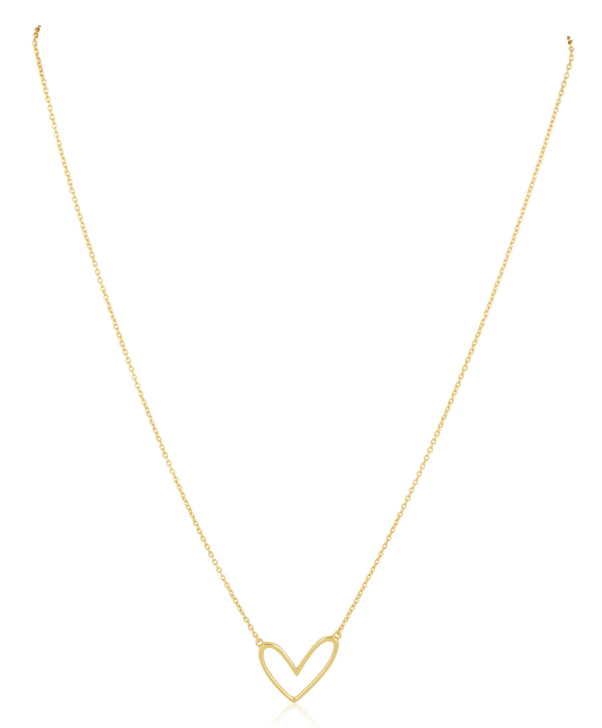 Sahira Abigail Open Heart Necklace