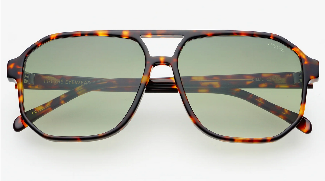 FREYRS Billie - Aviator - Tortoise/Green