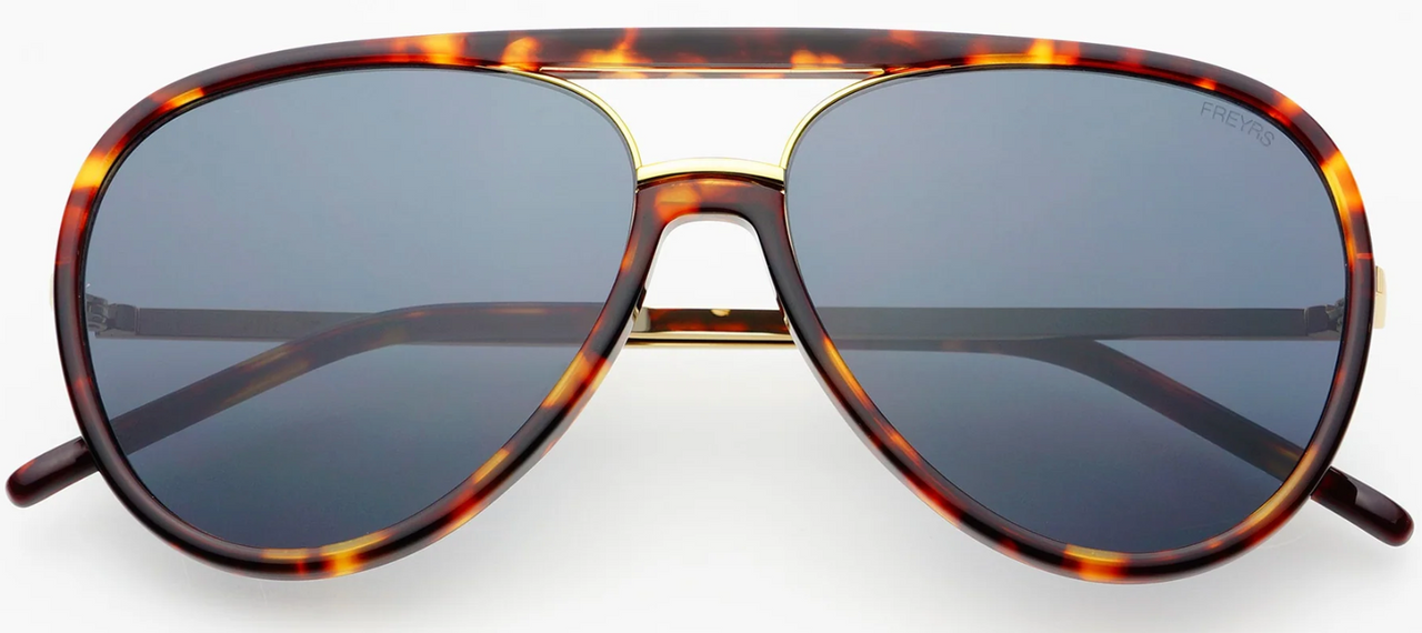 FREYRS Shay - Aviator - Tortoise/ Solid Gray