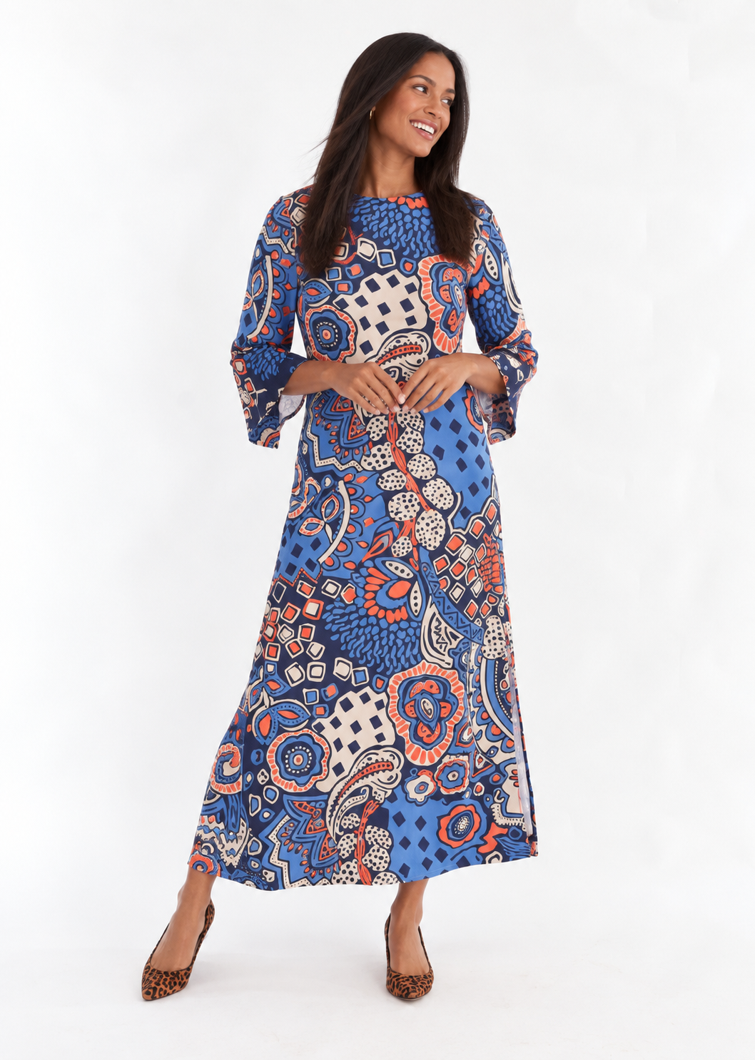 Cassandra Dress - Hemingway Sun River