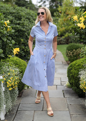 CK BRADLEY Ramsey Dress - Coral Beach