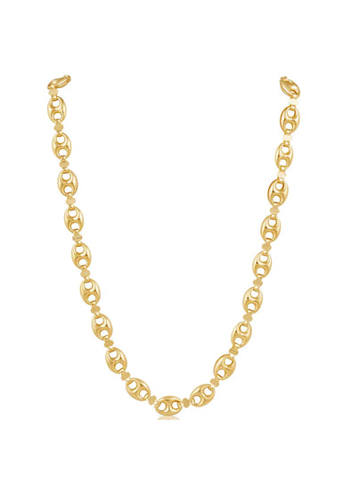 Sahira Roxanne Chain Necklace 16" - Gold