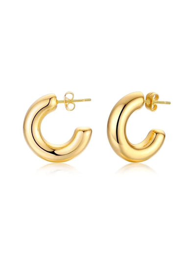 Sahira Chloe Mini Hoop - Gold