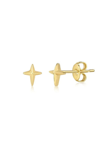 Sahira Shari Star Studs - Gold