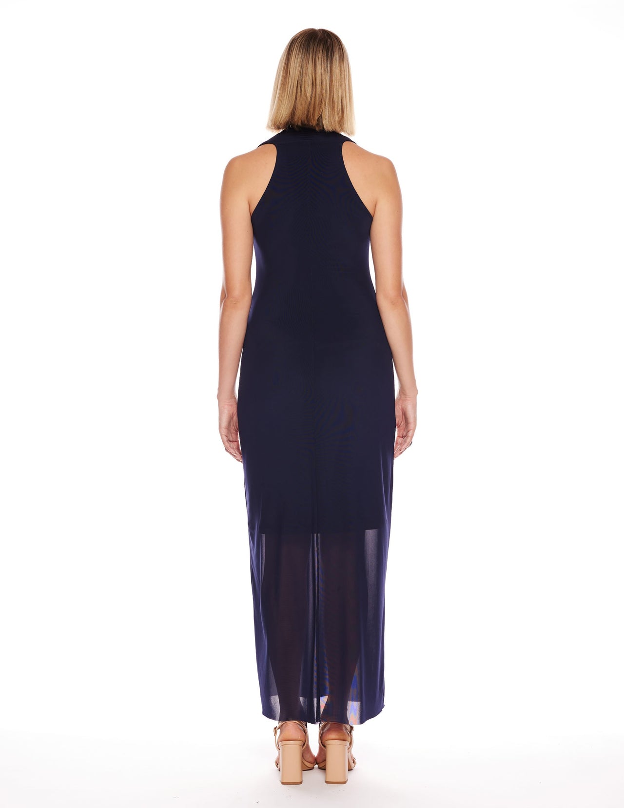 Viereck Vodka Dress - Navy Mesh