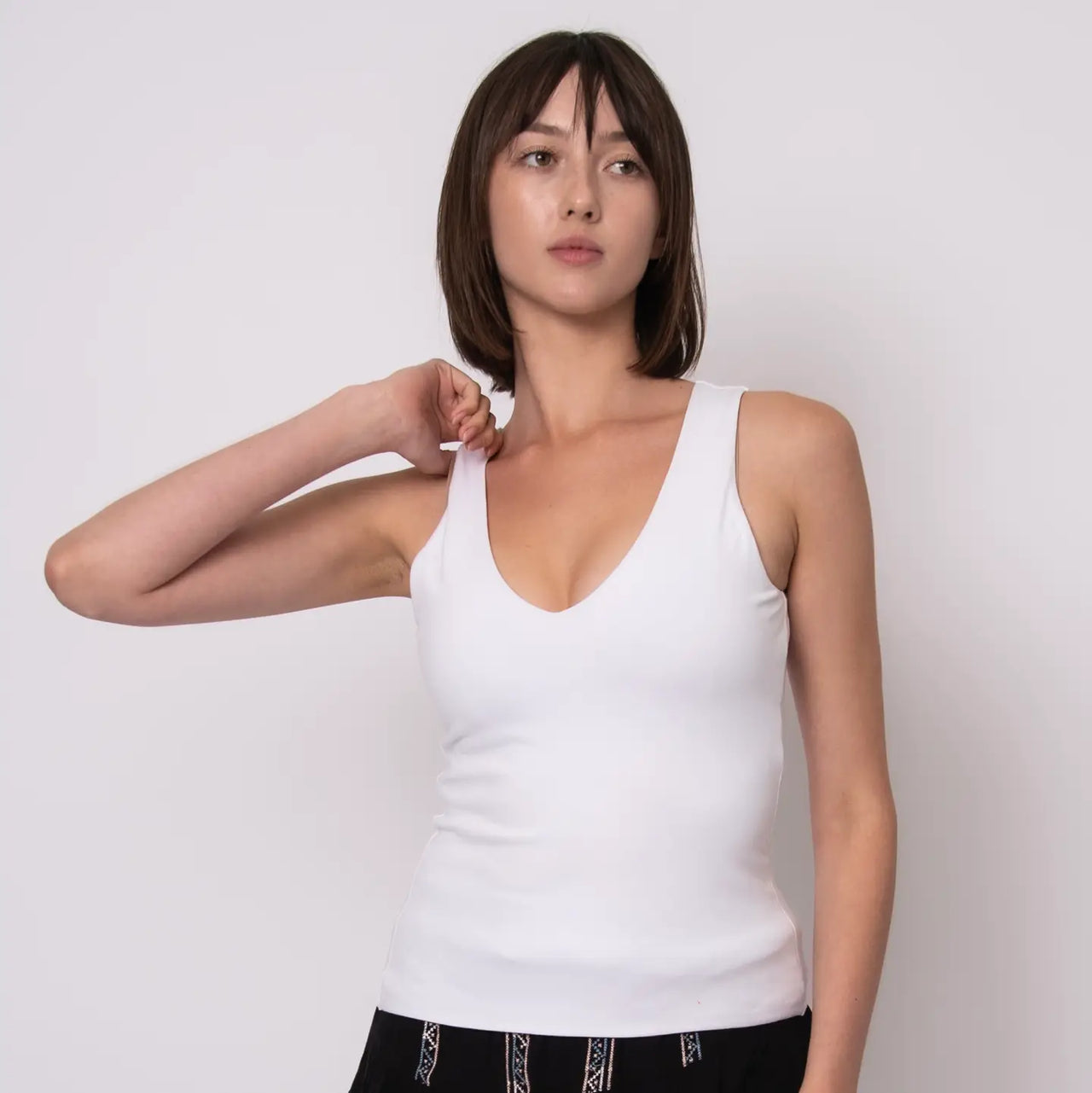 Second Skin Valentina V-Neck Tank