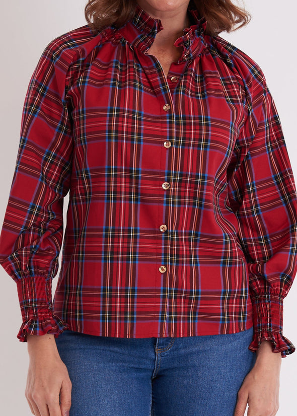 Frau Blouse - Royal Stewart