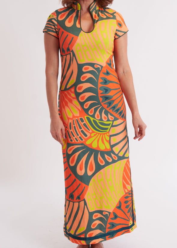 Tarpon Dress - Paddle Pumpkin