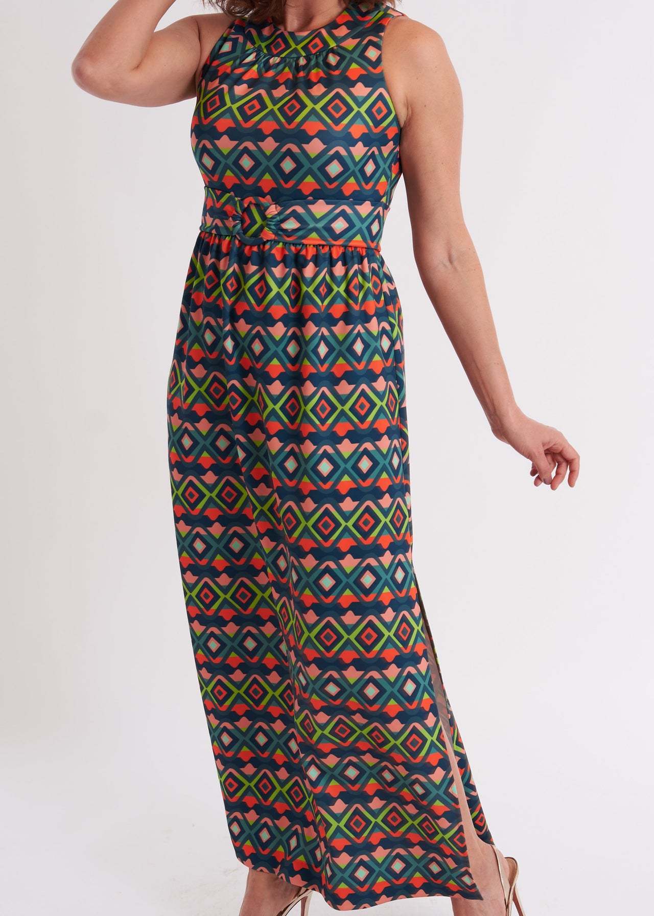 Nina Dress - Diamante Juniper