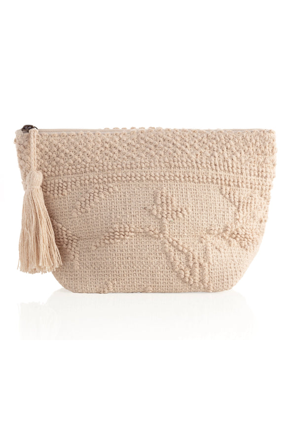 Shiraleah Loretta Zip Pouch - Natural