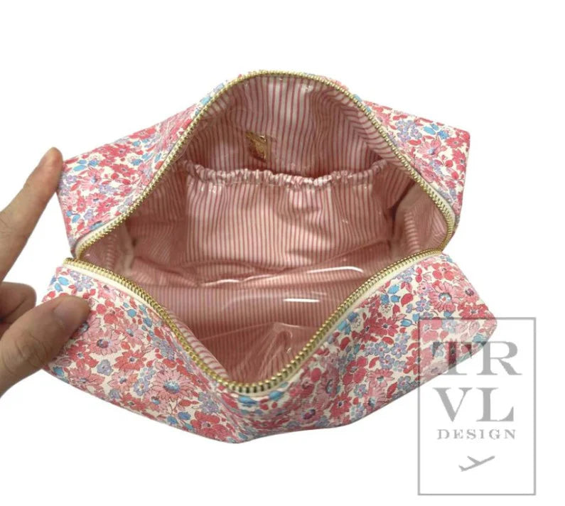 TRVL Luxe Puffer Cosmetic Bag - Marseilles