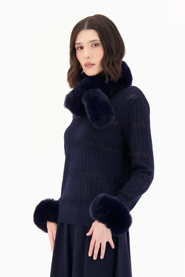 Spanner Limited Faux Fur Cuffs