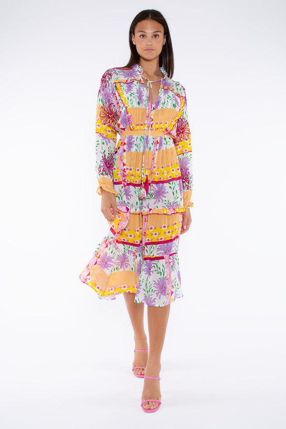 Taj Poppy Dress - Capri Flowers