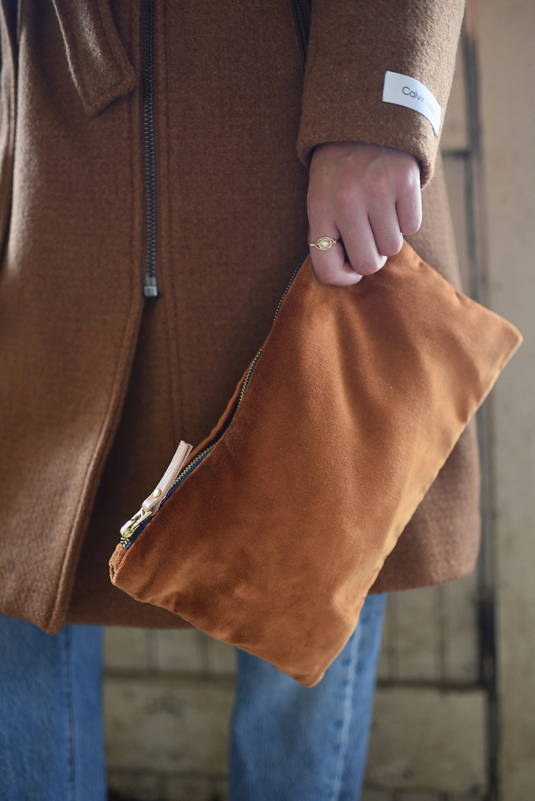 Erin Flatt Velvet Clutch - Various Colors