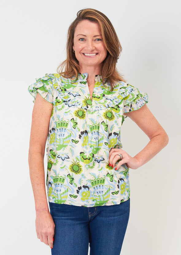 Silla Top - Falconer Cornflower
