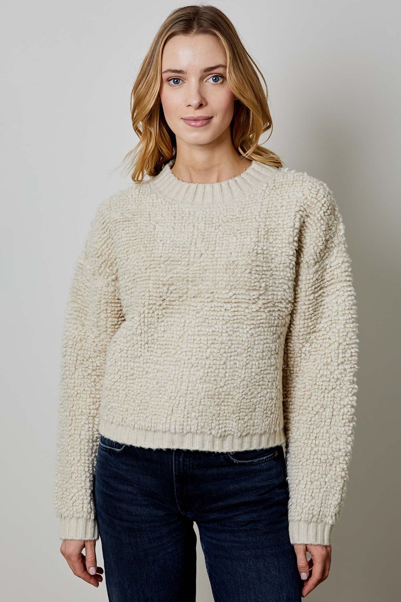 Design History Shauna Sweater - Parchment